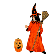 GIFs animados en Brujas De Halloween