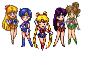 GIFs animados en Sailor Moon